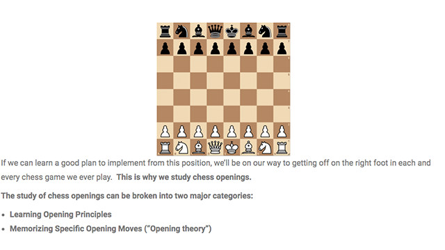 Webサイトのチェスに関する記事