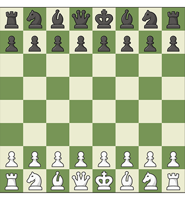チェスで使われる駒の数は16コマ